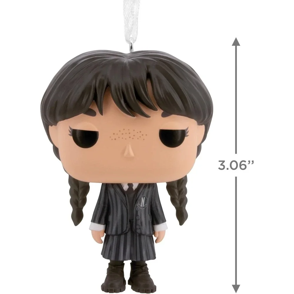 2024 Hallmark Funko pop! WEDNESDAY‎ ADDAMS Christmas Boxed Ornament NEW